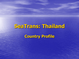 SeaTrans: Thailand
