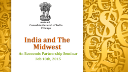 India and The Midwest - Consulate General of India