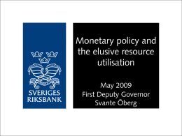Bild 1 - Riksbanken | Sveriges Riksbank