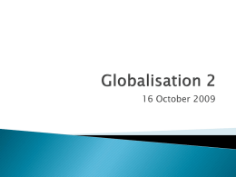 Globalisation 2
