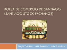 Bolsa Comercio Santiago (Santiago Stock Exchange)