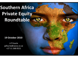 Southern Africa Private Equity Roundtable