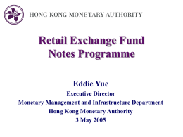 Hong Kong Debt Market Development