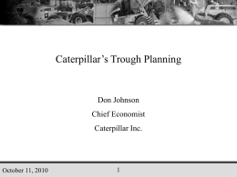 2006 Long-Term Planning Process Calendar