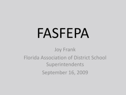 FASFEPA - Osceola County School District