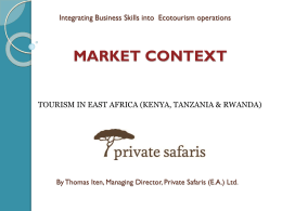 MARKET CONTEXT - International Union for Conservation of
