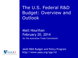 Research and Development in the FY 2010 Federal Budget