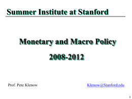 Topic1 - Stanford University