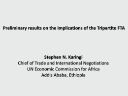 Regional Integration in Africa: Case for Rationalisation