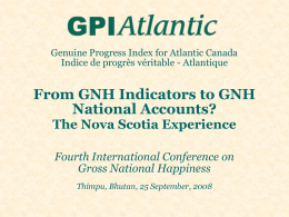 GPI Atlantic National Round Table on the Environment and