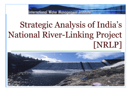 Strategic Analysis of India’s National River