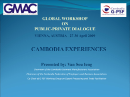 Cambodian Federation of Employers and Business Associations