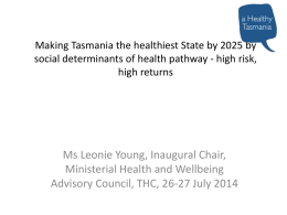 Launch of Rural Health Week 2013 Panel Discussion