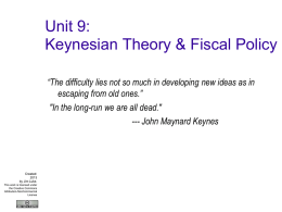 Macroeconomics - Econproph on Macro