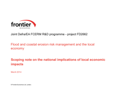 FCERM and the wider economy