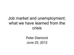 Unemployment, Vacancies, Wages