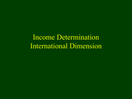Income Determination - University of Texas at Austin