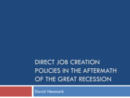 Paying for Job Creation: Hiring Credits and Employment