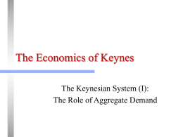 Keynes' Vision - University of Connecticut