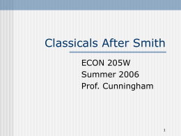 Classicals After Smith - Central Web Server 2