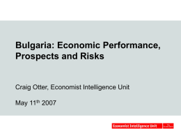 Foreign Direct Investment in Romania and the Balkans Joan