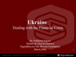 Recent Financial Crises - U.S.