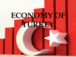 ECONOMY OF TURKEY
