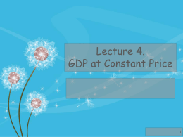 GDP and Components at Constant Prices - OIC