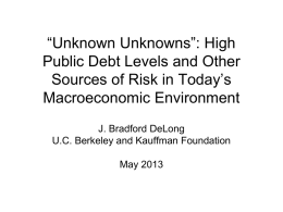"Unknown Unknowns"