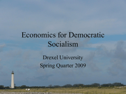 Lecture 3 - The Economics Network