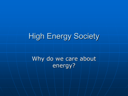 High Energy Society - Illinois State University