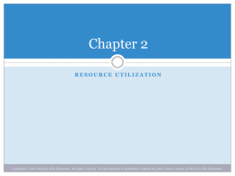 Chapter 2 - McGraw