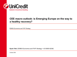 CEE macro outlook: is Emerging Europe on the way to a