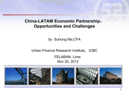 Outlook for China`s Economy