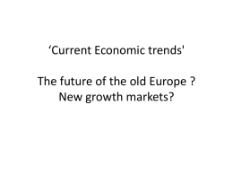 Growth in turbulent times