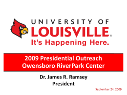 owensboro-9-24-09 - University of Louisville