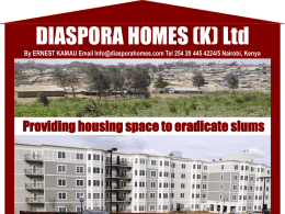 DIASPORA HOMES (K) LTD