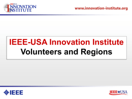 Response to Fostering Innovation: IEEE