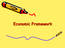 Economic Framework Powerpoint