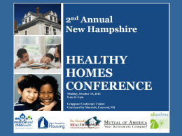 Foreclosures - New Hampshire Housing Finance Authority