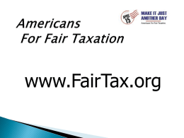 Fair Tax For California