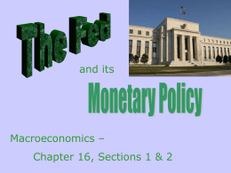 Structure of the Federal Reserve System