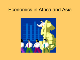 Economics in Africa and Asia