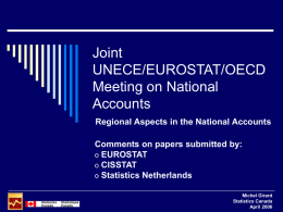Joint ECE/Eurostat Meeting on National Accounts