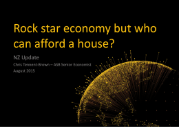 Rock star economy but who can afford a house?