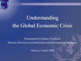 Understanding the Global Economic Crisis