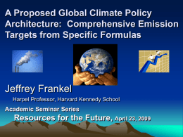 Slides, RFF - Harvard Kennedy School