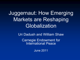 Event Slides - Carnegie Endowment for International Peace