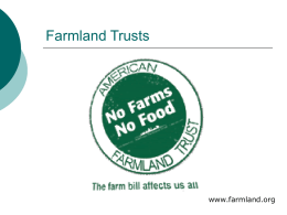 Farmland Trusts