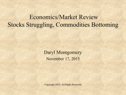 November 2015- Review of Economy and Markets